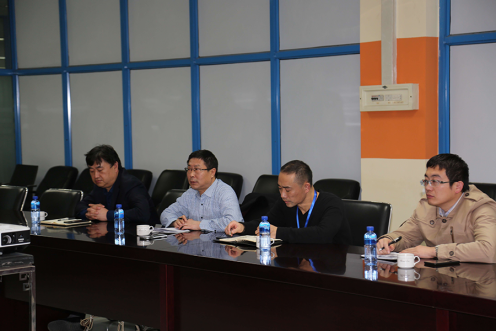 万名干手下基层烟台市国企一队到PA真人软件公司调研座谈